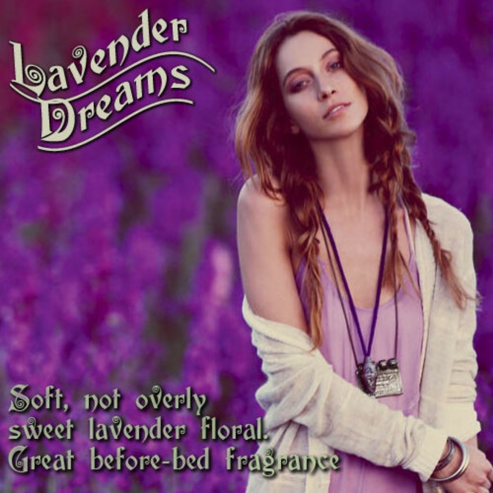 LAVENDER DREAMS Scented Fragrance Body Oil